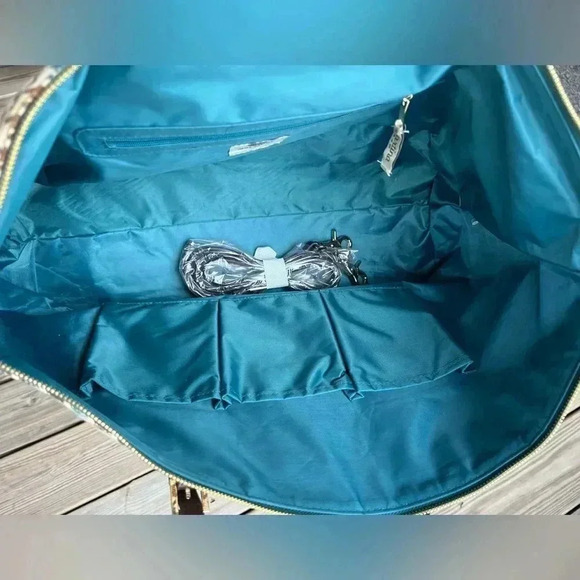 Spartina 449 Houndstooth Travel Bag - Picture 10 of 16